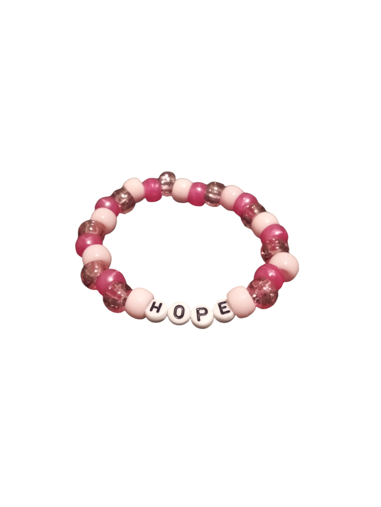 Breast cancer awareness bracelet